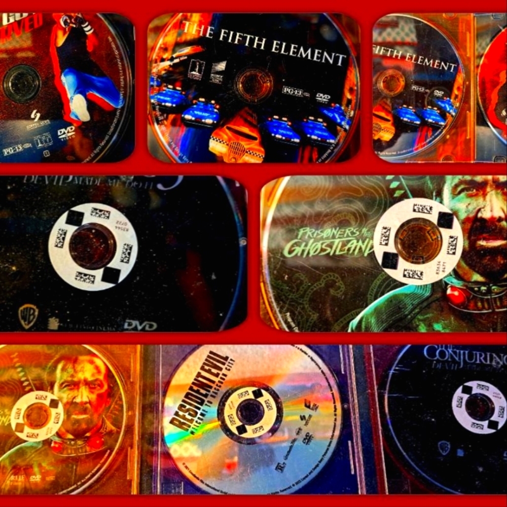 Set of 5 DVD movies